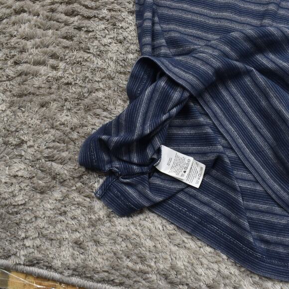 Eddie Bauer Men's Adult Size L Polo Travex Golf Outdoors Blue Cotton Short Sleev - Picture 6 of 8